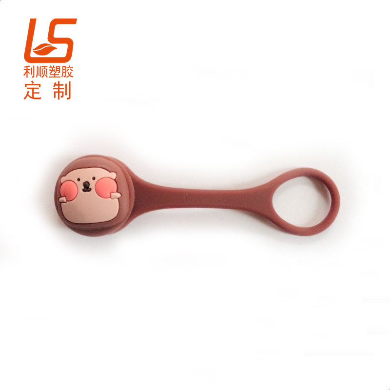 定制數據線硅膠綁線器 卡通硅膠綁線器