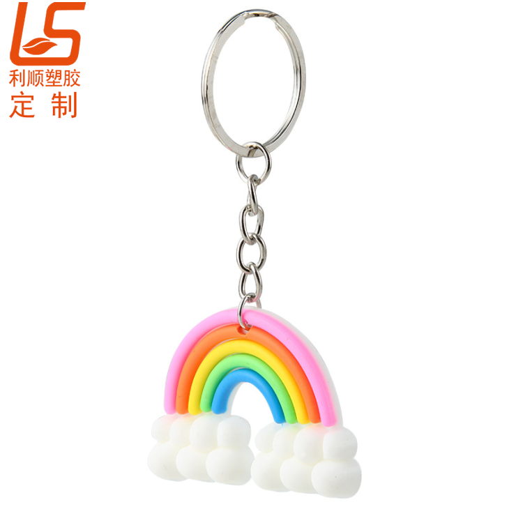 卡通硅膠鑰匙扣